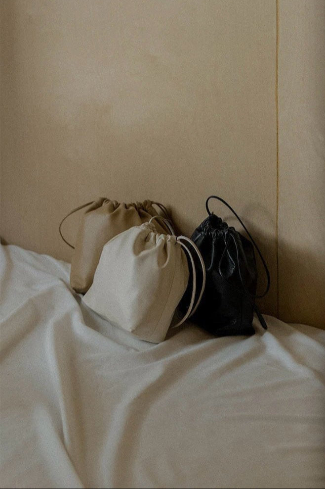 Classic Leather Bucket Bag
