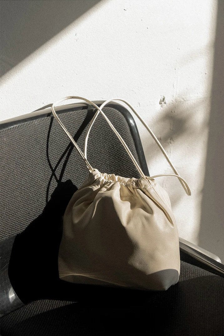 Classic Leather Bucket Bag