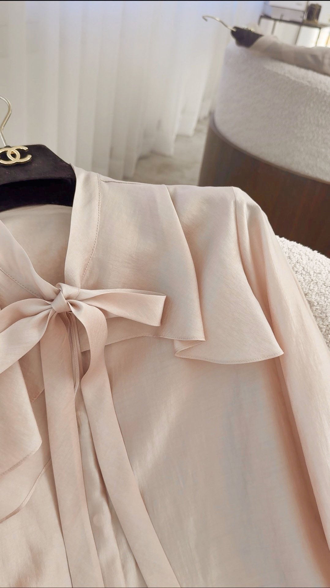 Soft Ribbon Blouse