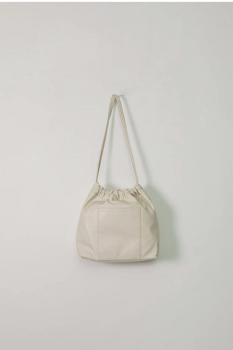 Classic Leather Bucket Bag