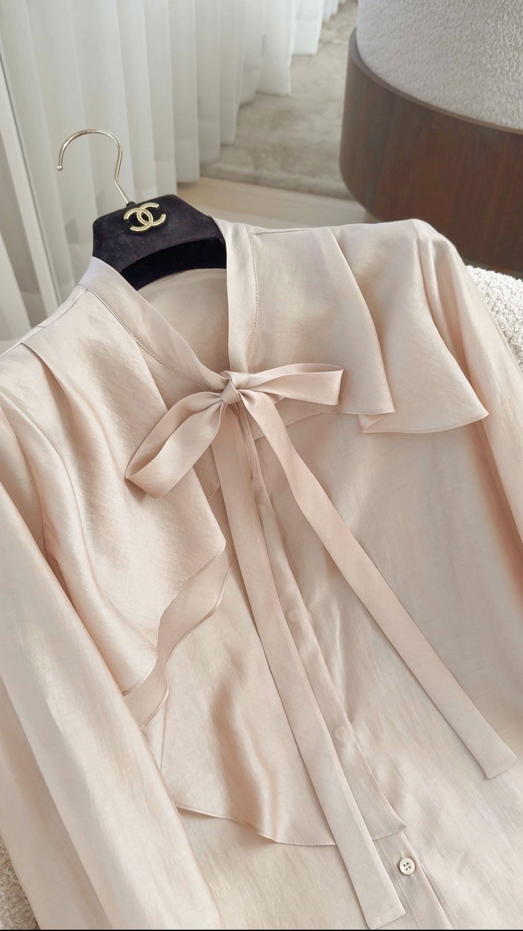 Soft Ribbon Blouse