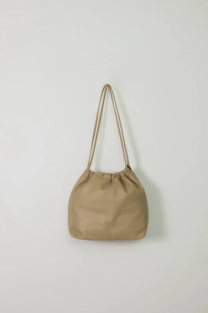 Classic Leather Bucket Bag