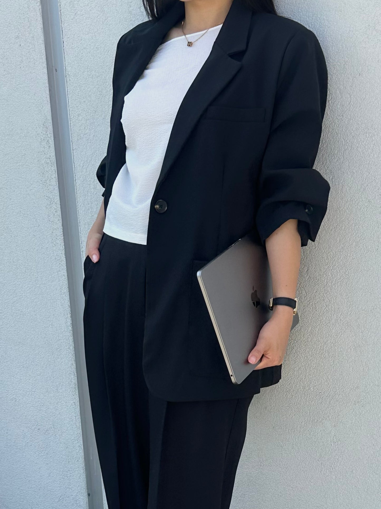 Asymmetric Twist Detail Top