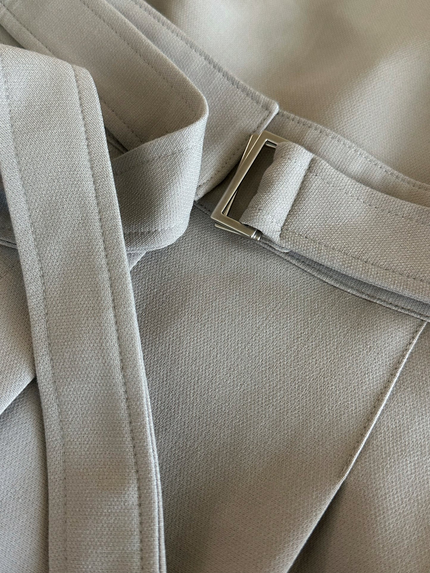 Tailored Belted Dress