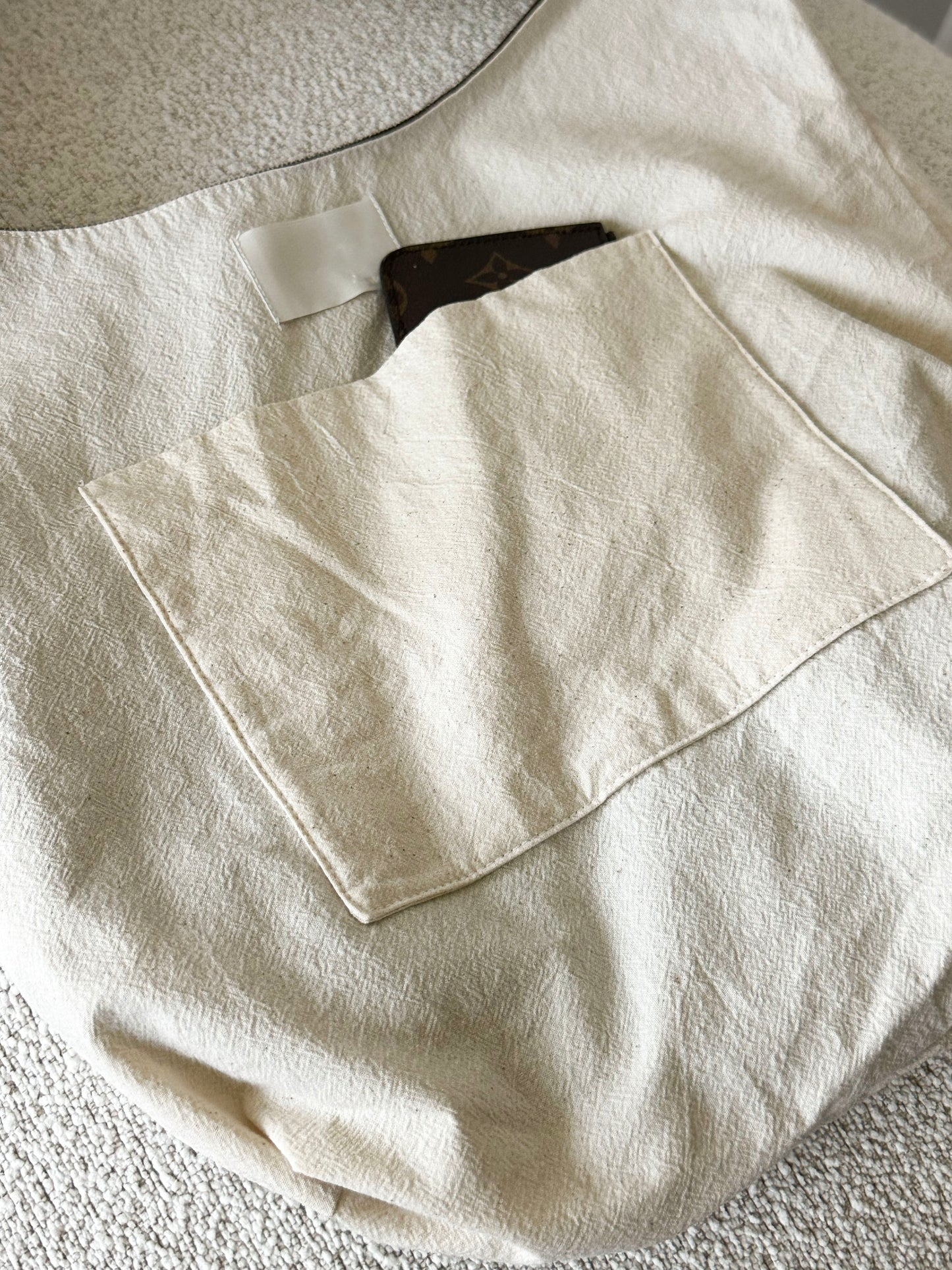 Corduroy Shoulder Tote