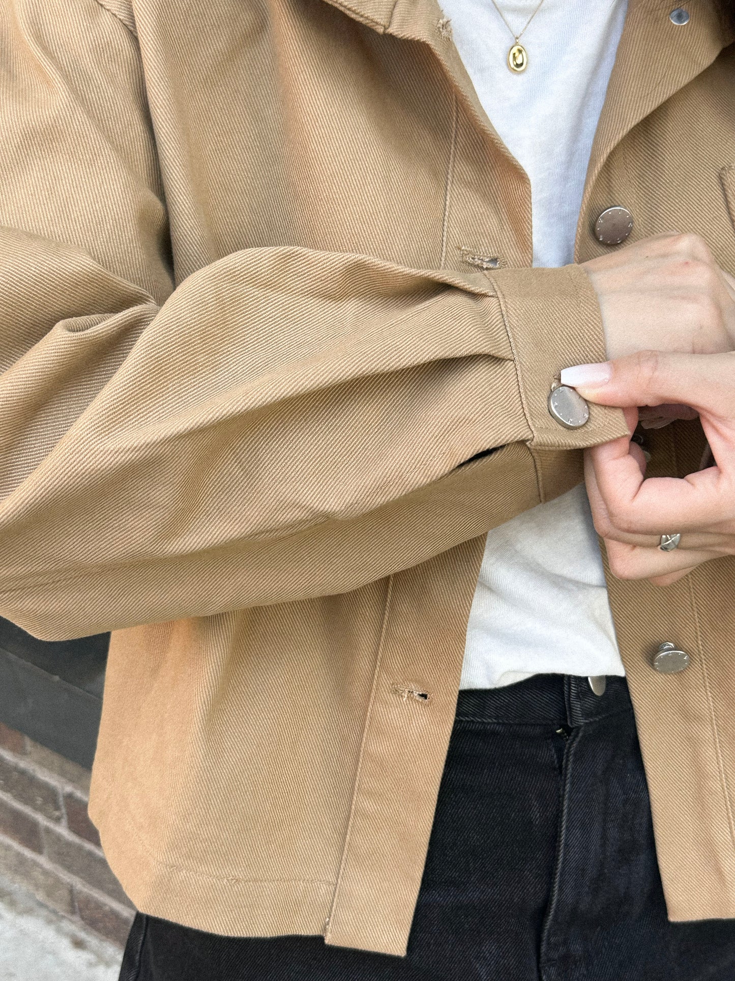Premium Cropped Denim Jacket