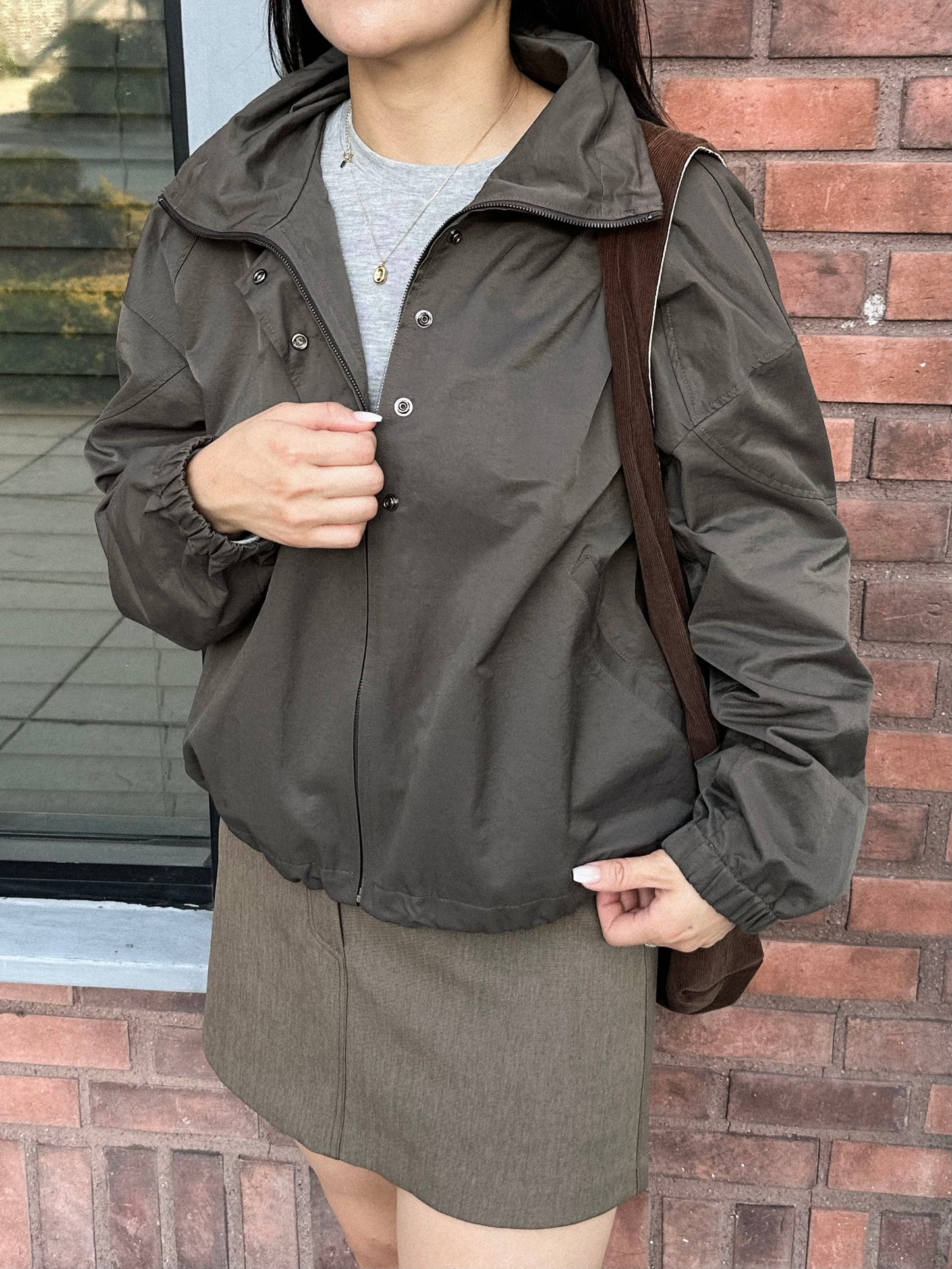 Utility Windbreaker Jacket