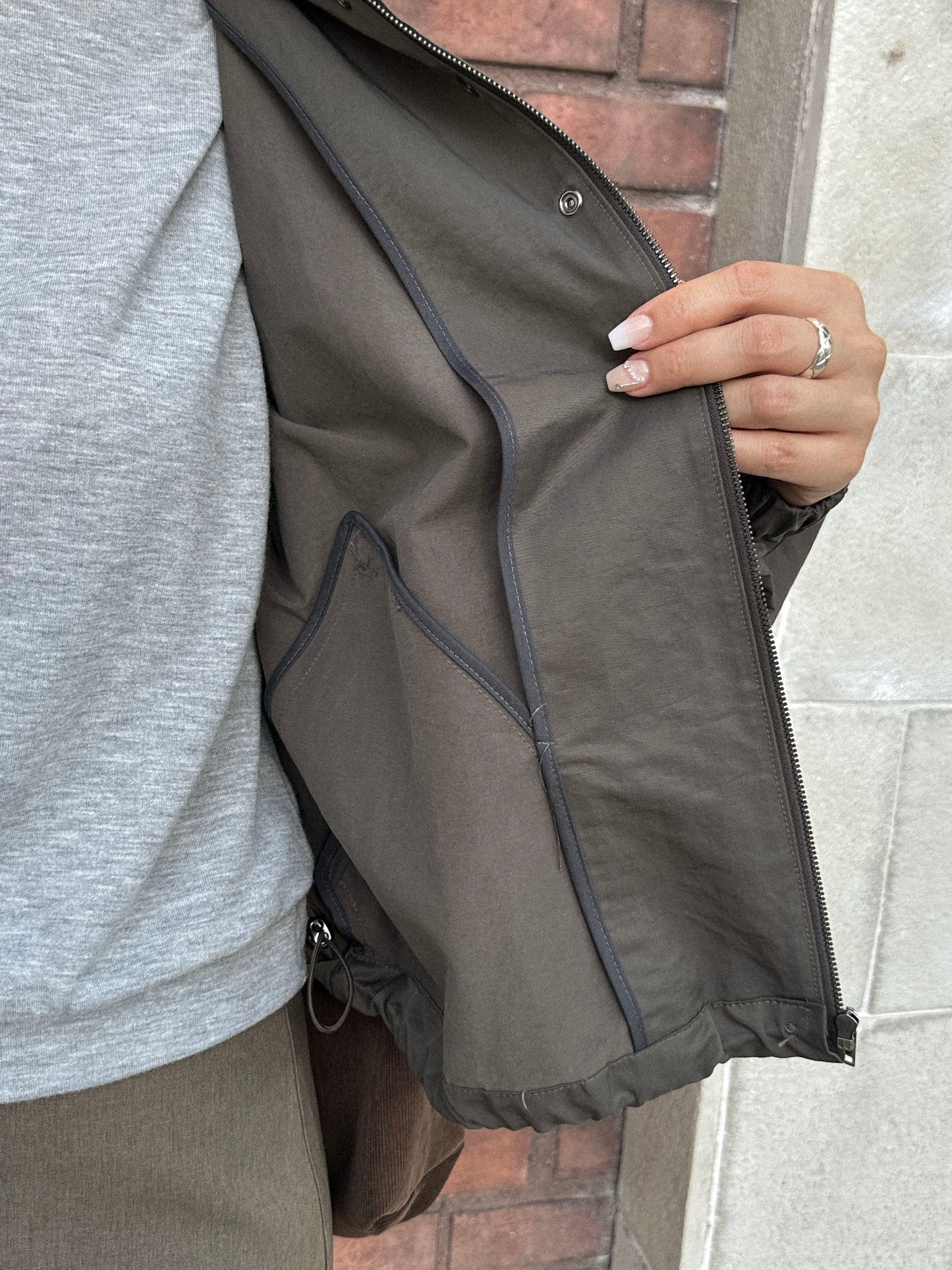 Utility Windbreaker Jacket