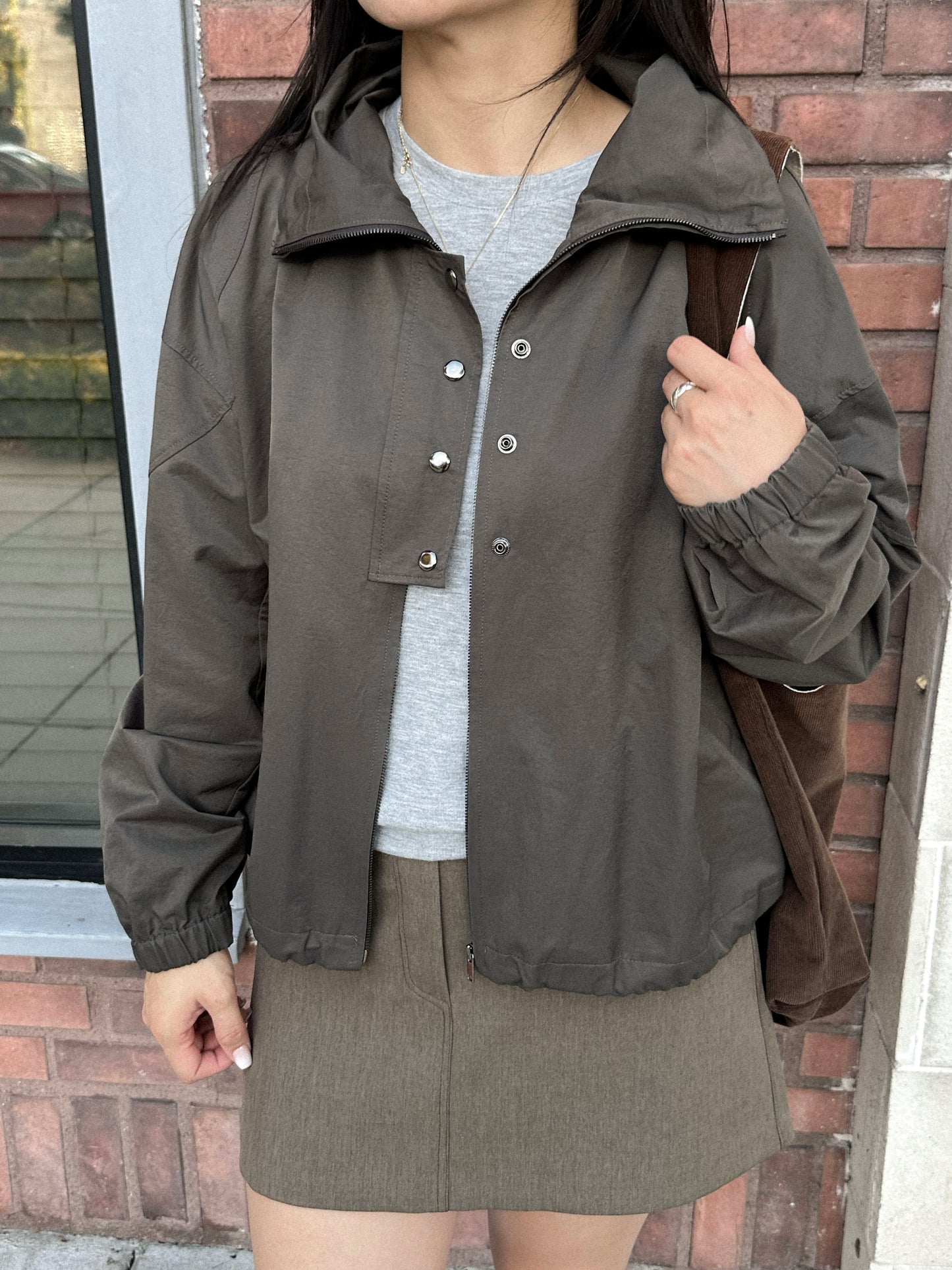 Utility Windbreaker Jacket