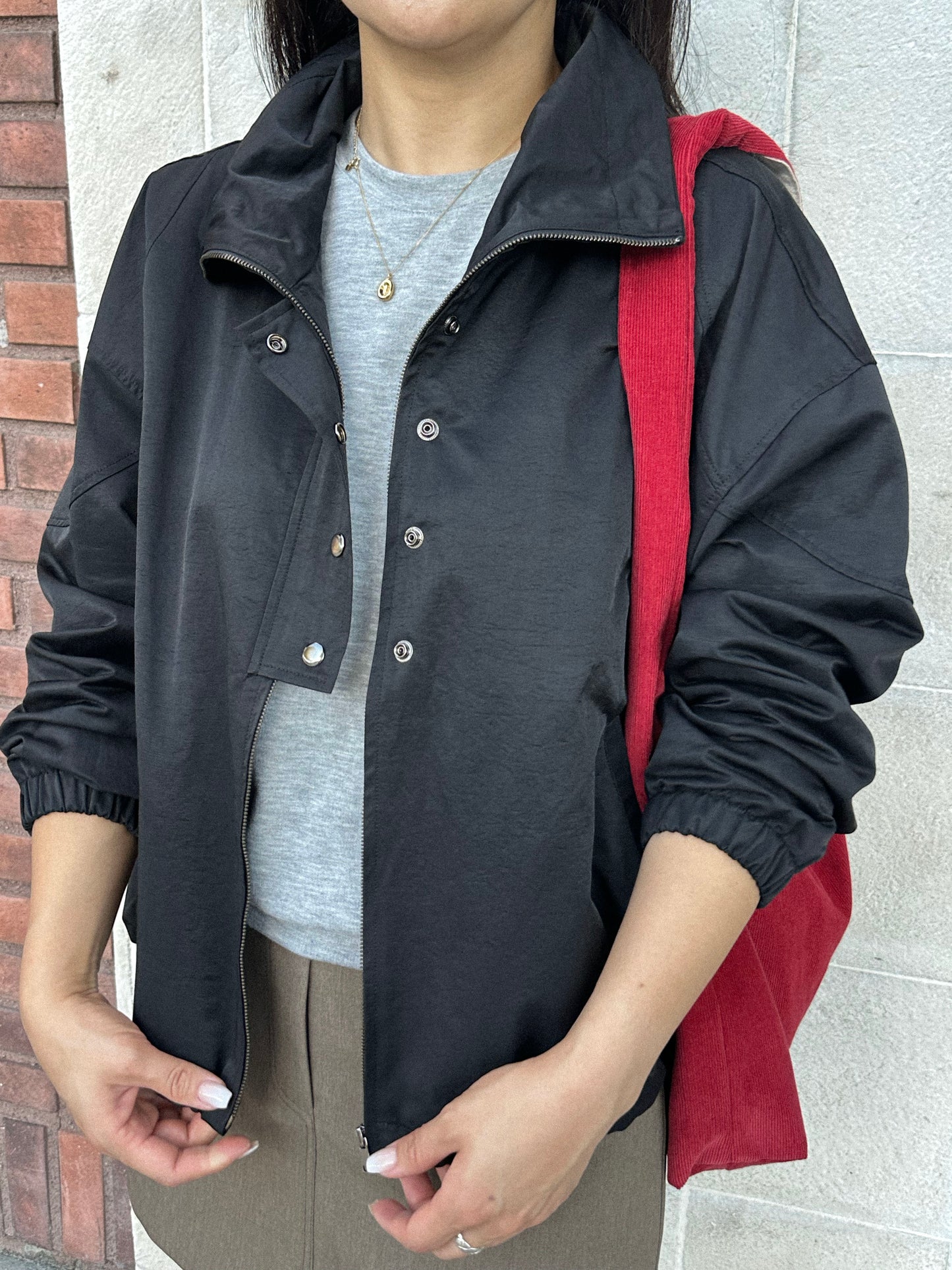 Utility Windbreaker Jacket
