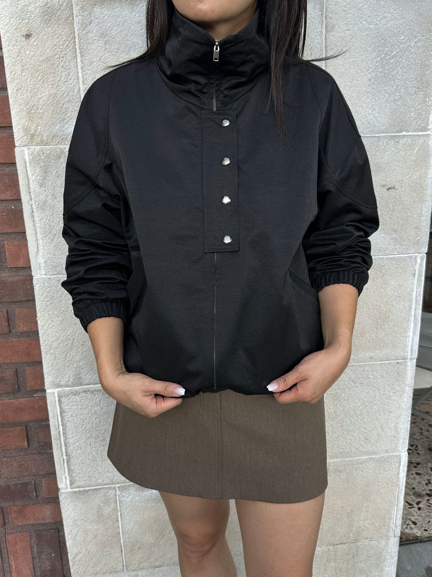 Utility Windbreaker Jacket