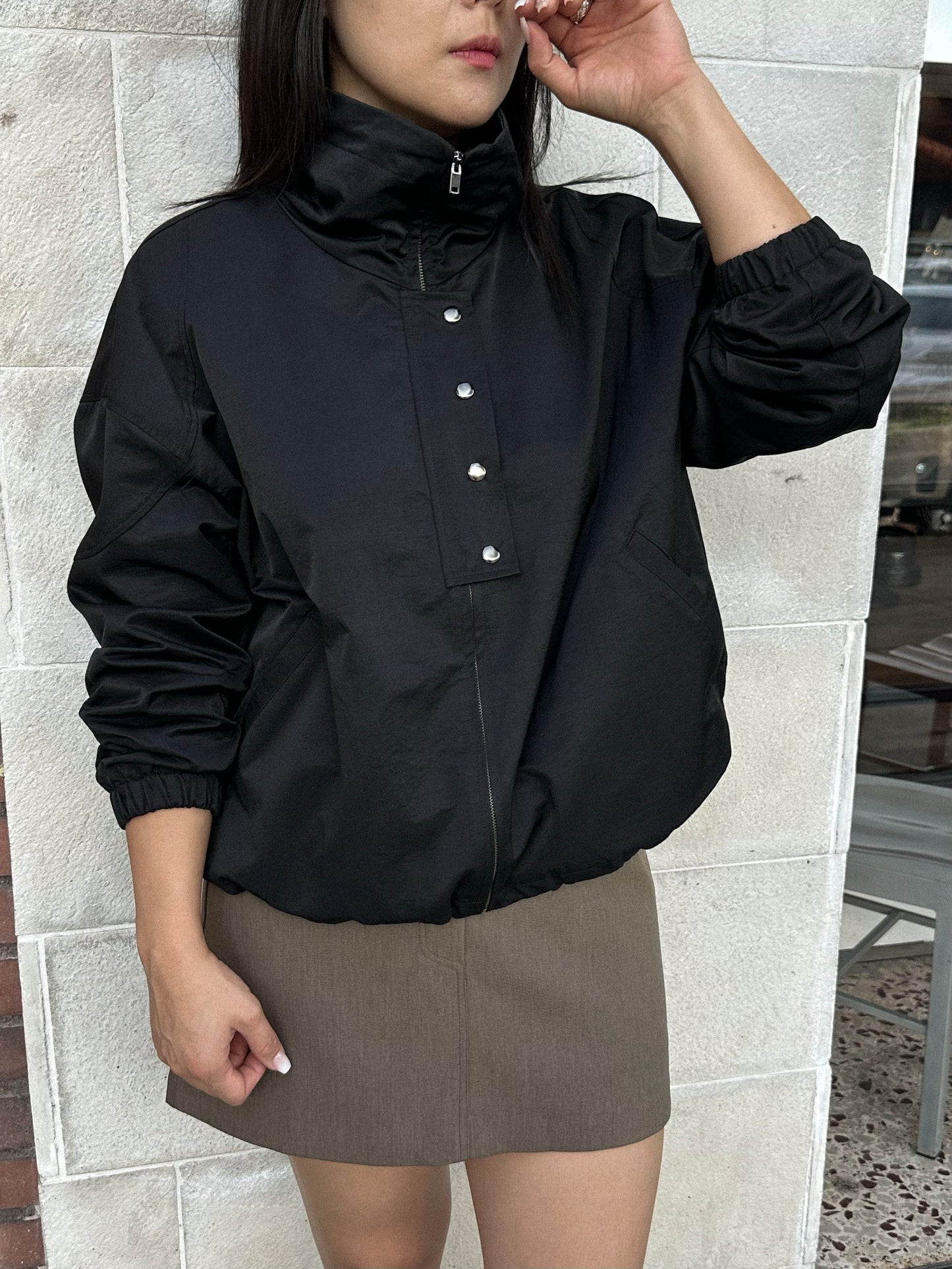 Utility Windbreaker Jacket