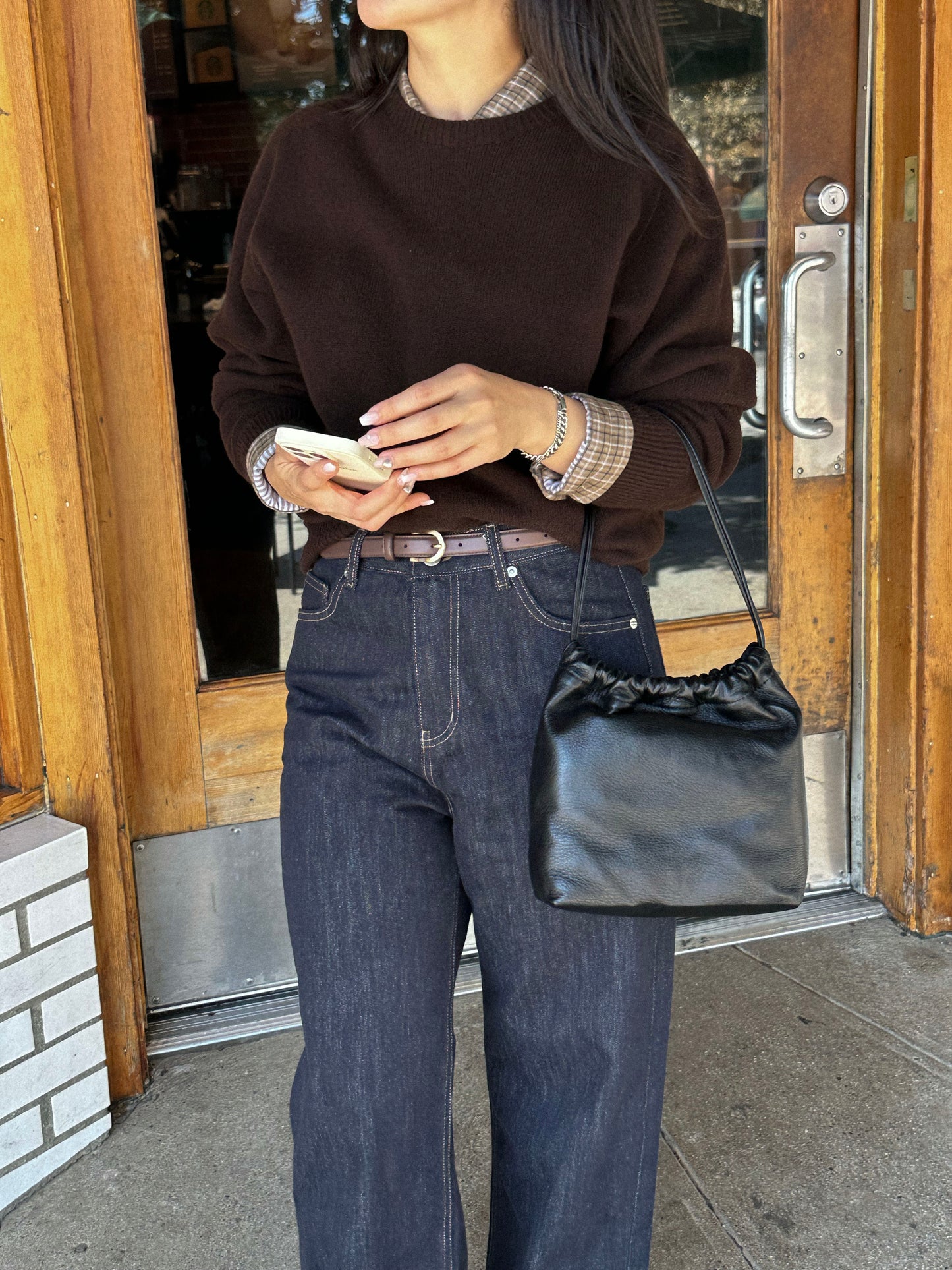 Cashmere Wool Blend Sweater