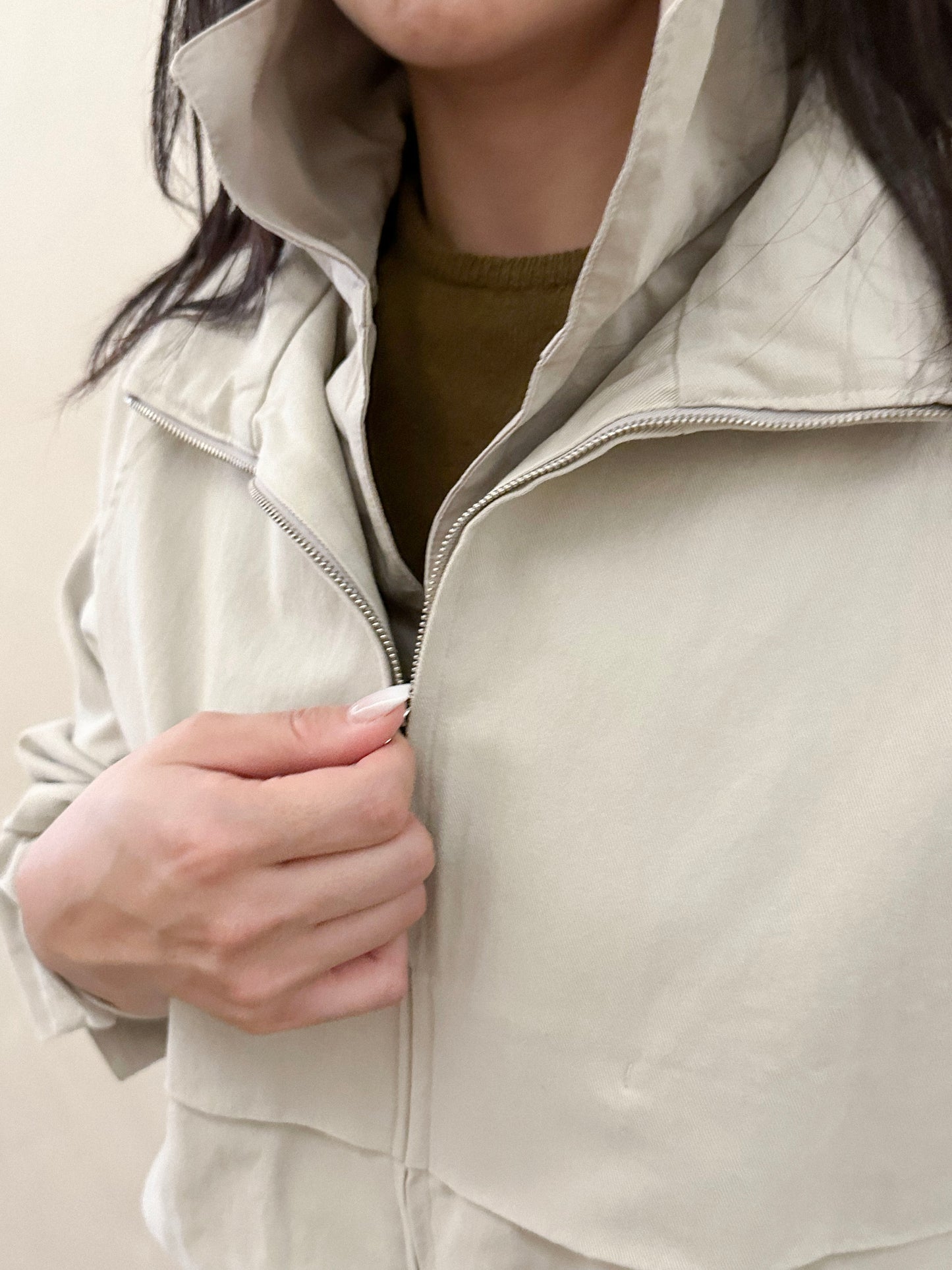 Dual-Zip Collar Jacket