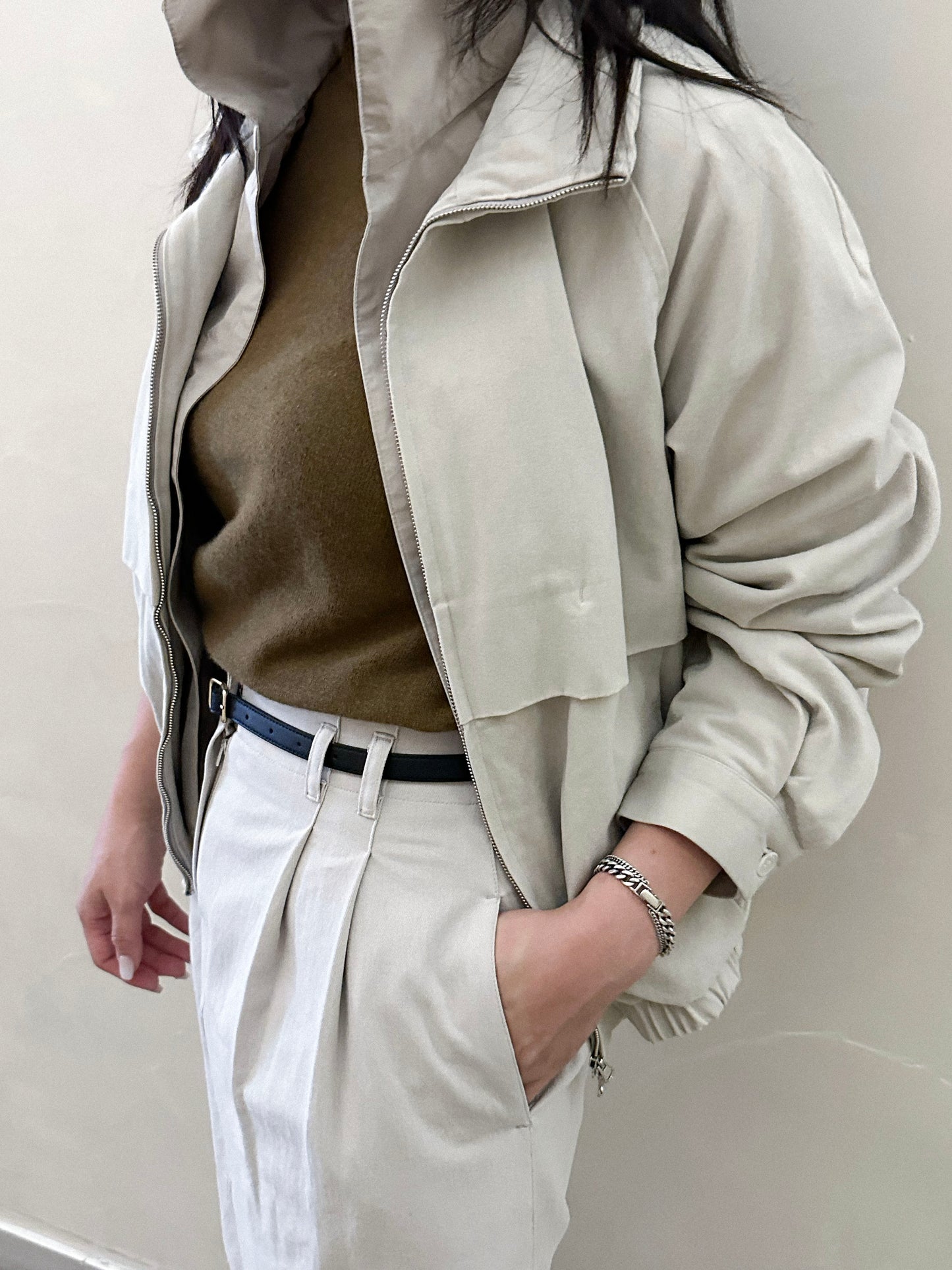 Dual-Zip Collar Jacket
