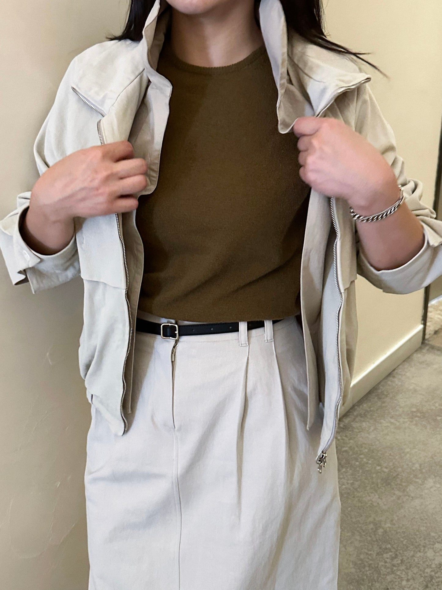 Dual-Zip Collar Jacket