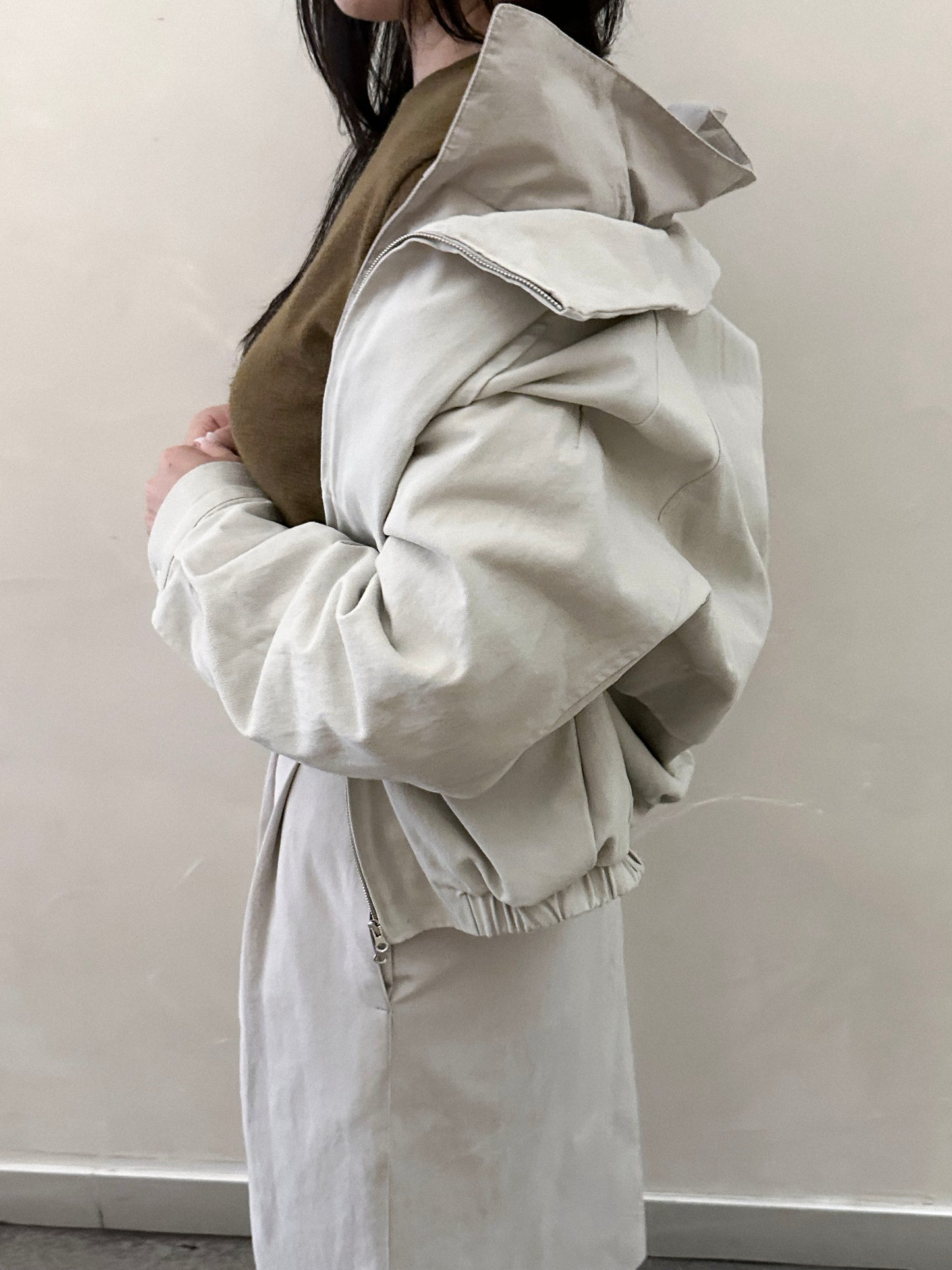 Dual-Zip Collar Jacket