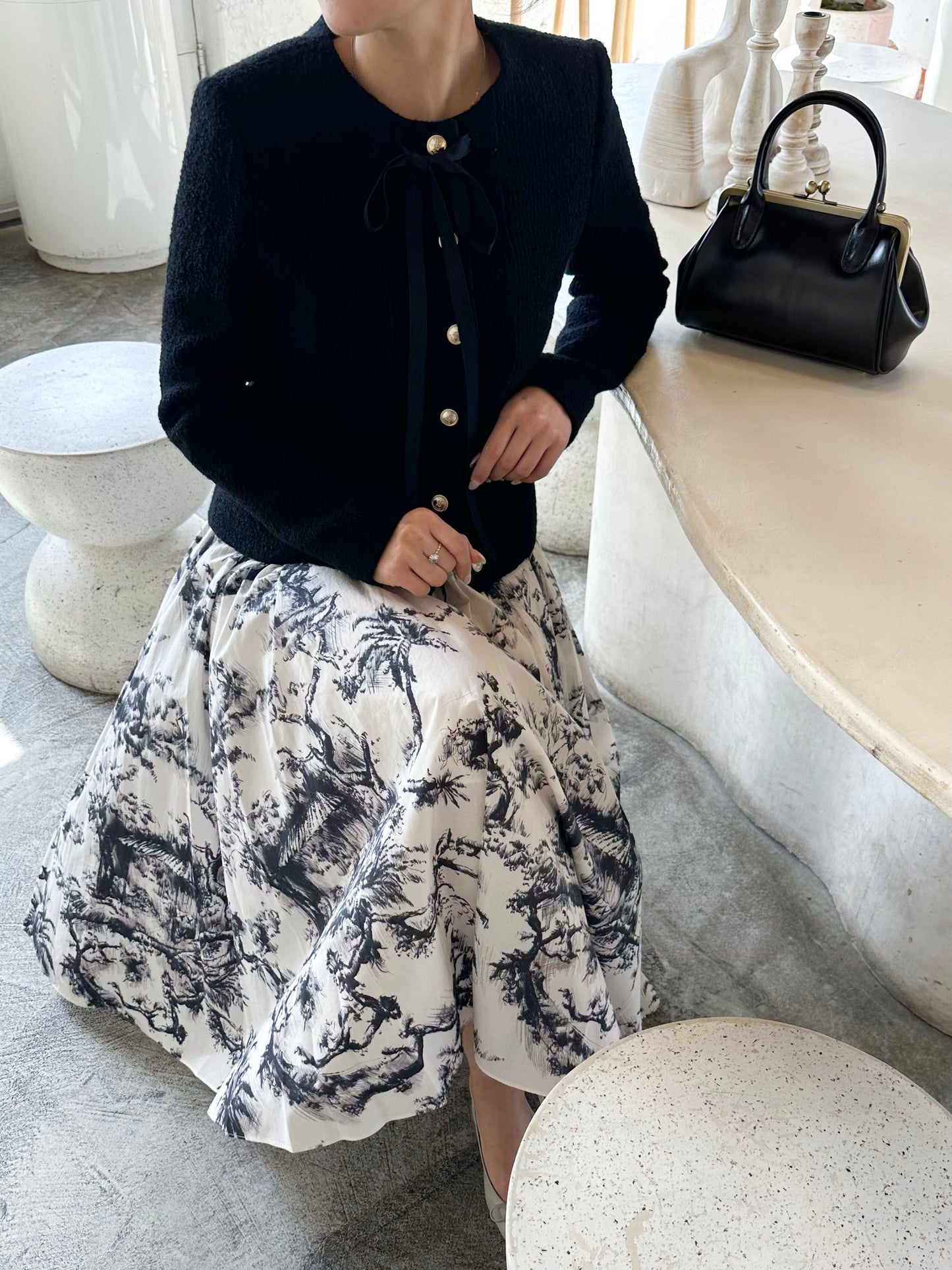 Parisian Toile Volume Skirt