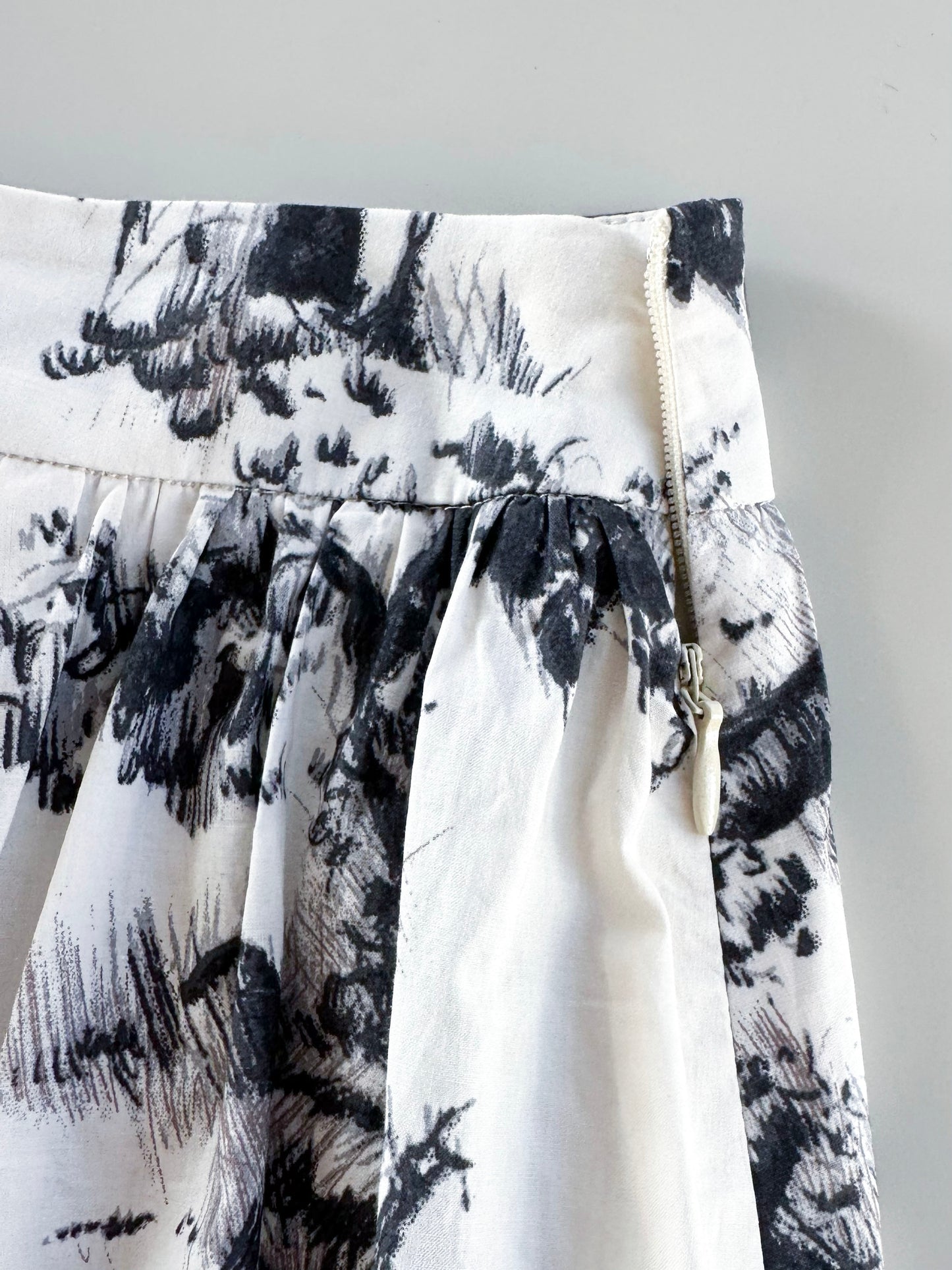 Parisian Toile Volume Skirt