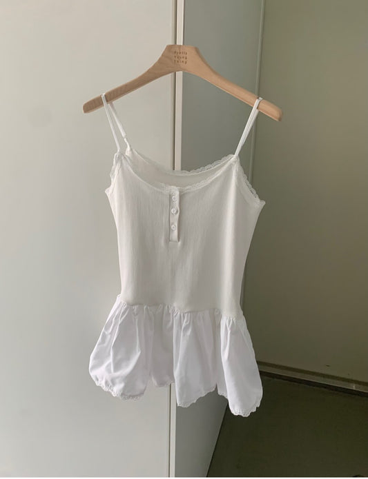 Frill Hem Layered Camisole