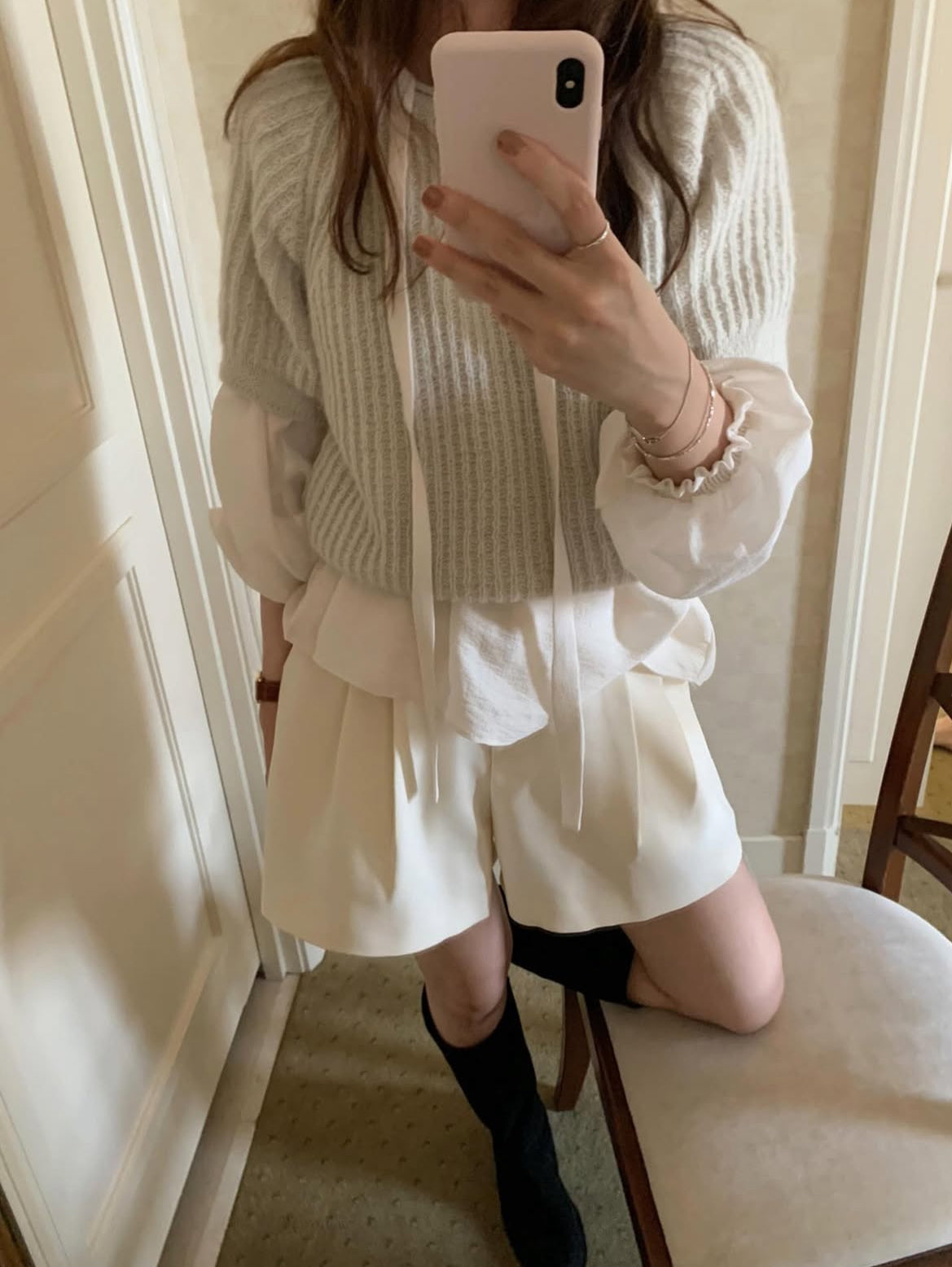 Pleated Tailored Shorts