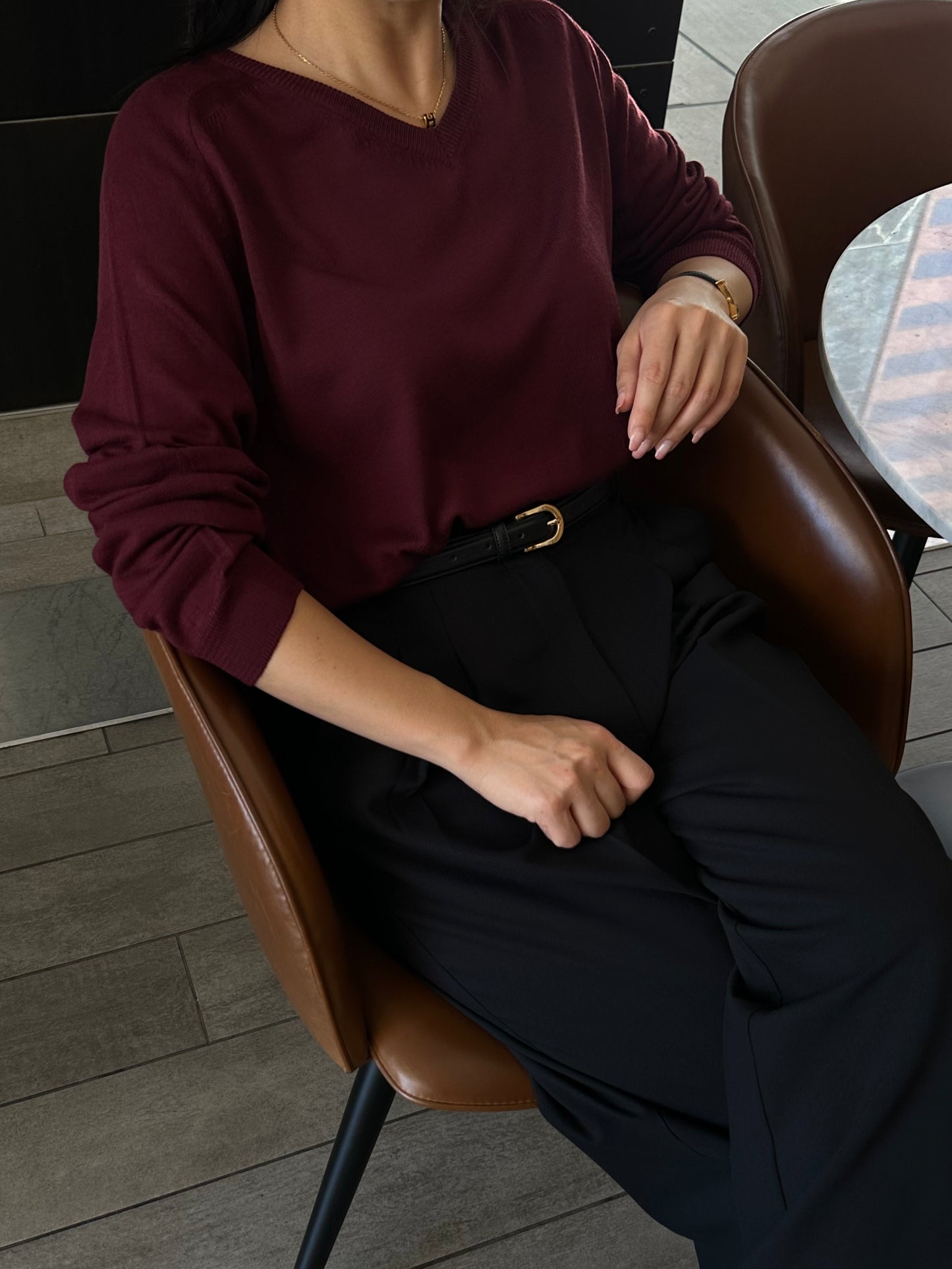 Minimal Knit Pullover