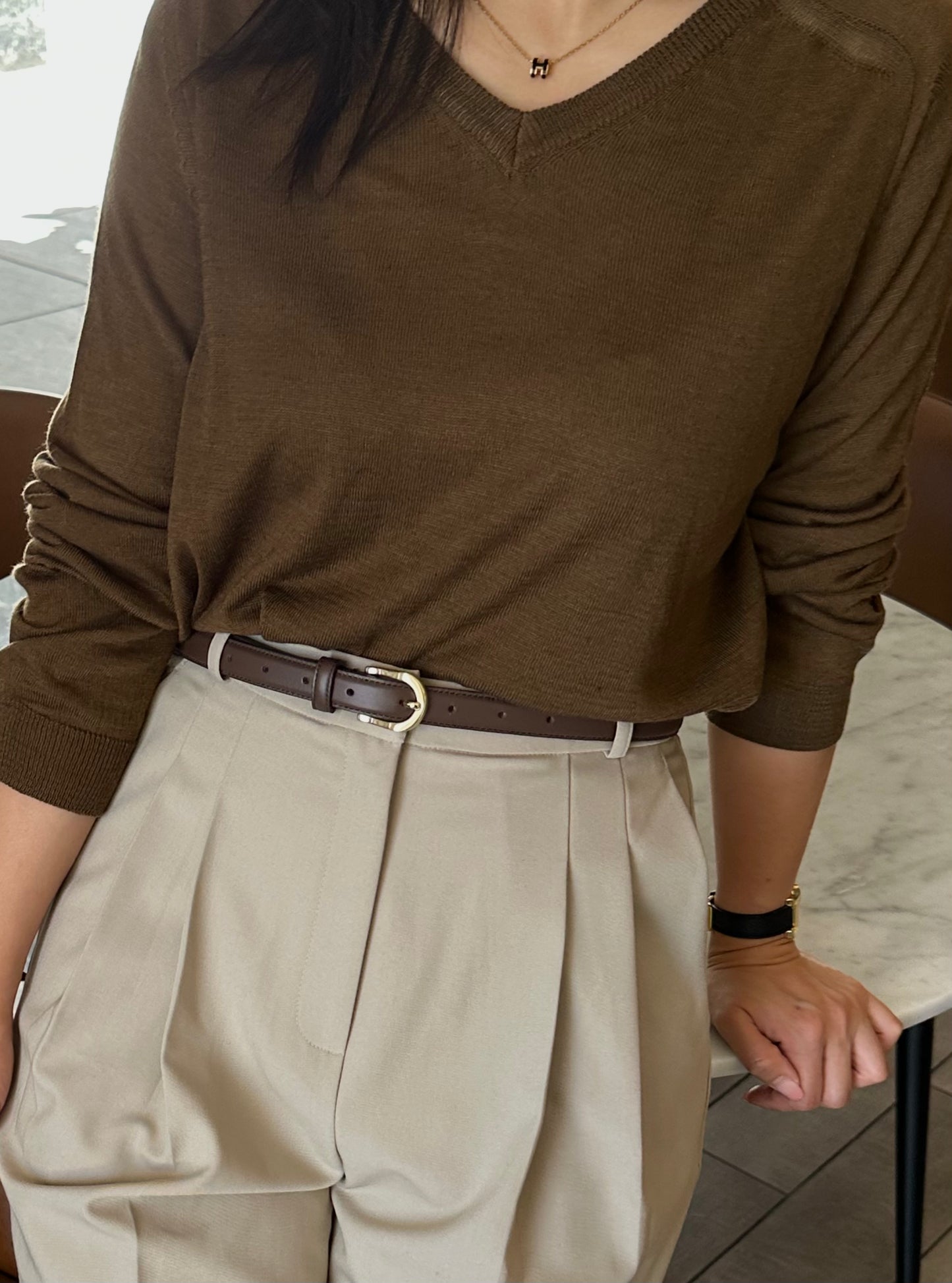 Minimal Knit Pullover