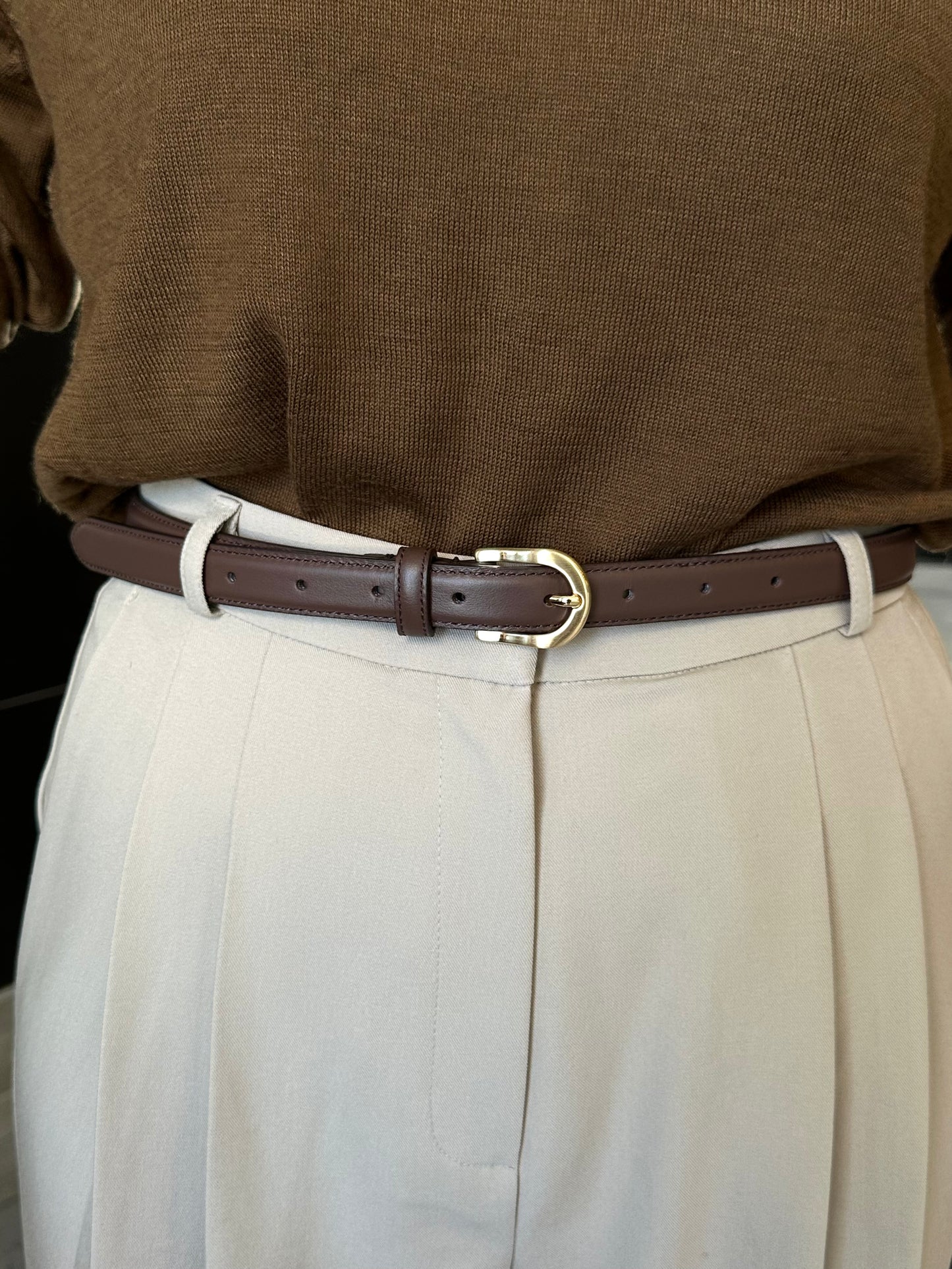 Italian Full-Grain Leather Belt