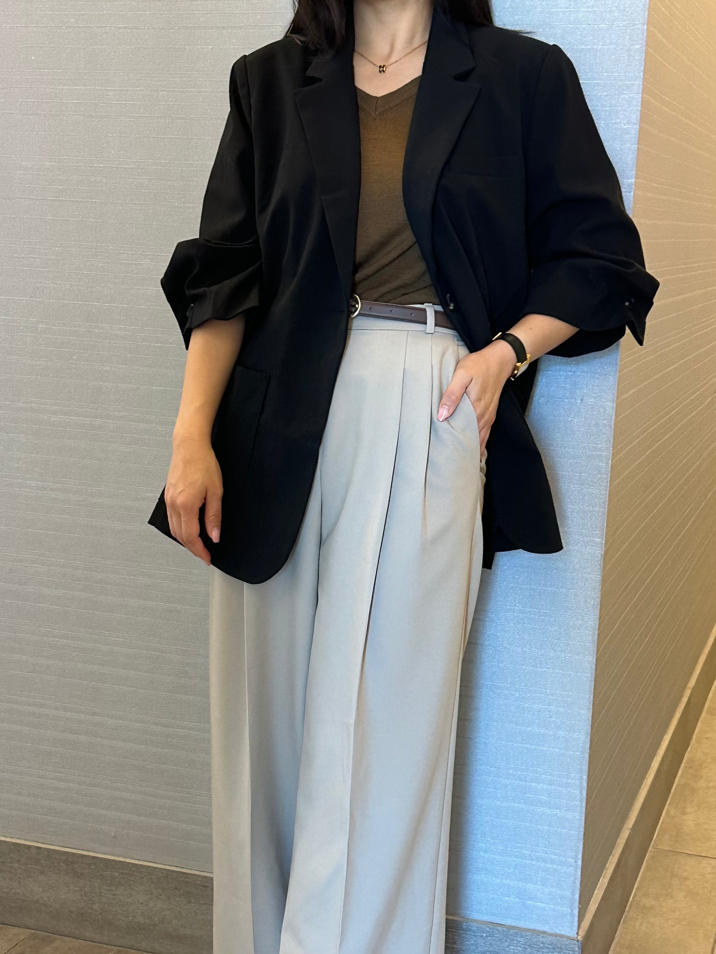 Structured Oversized Blazer