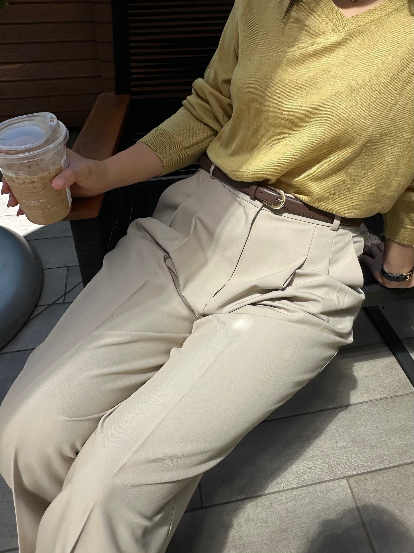 Classic Pin-Tuck Wide Trousers