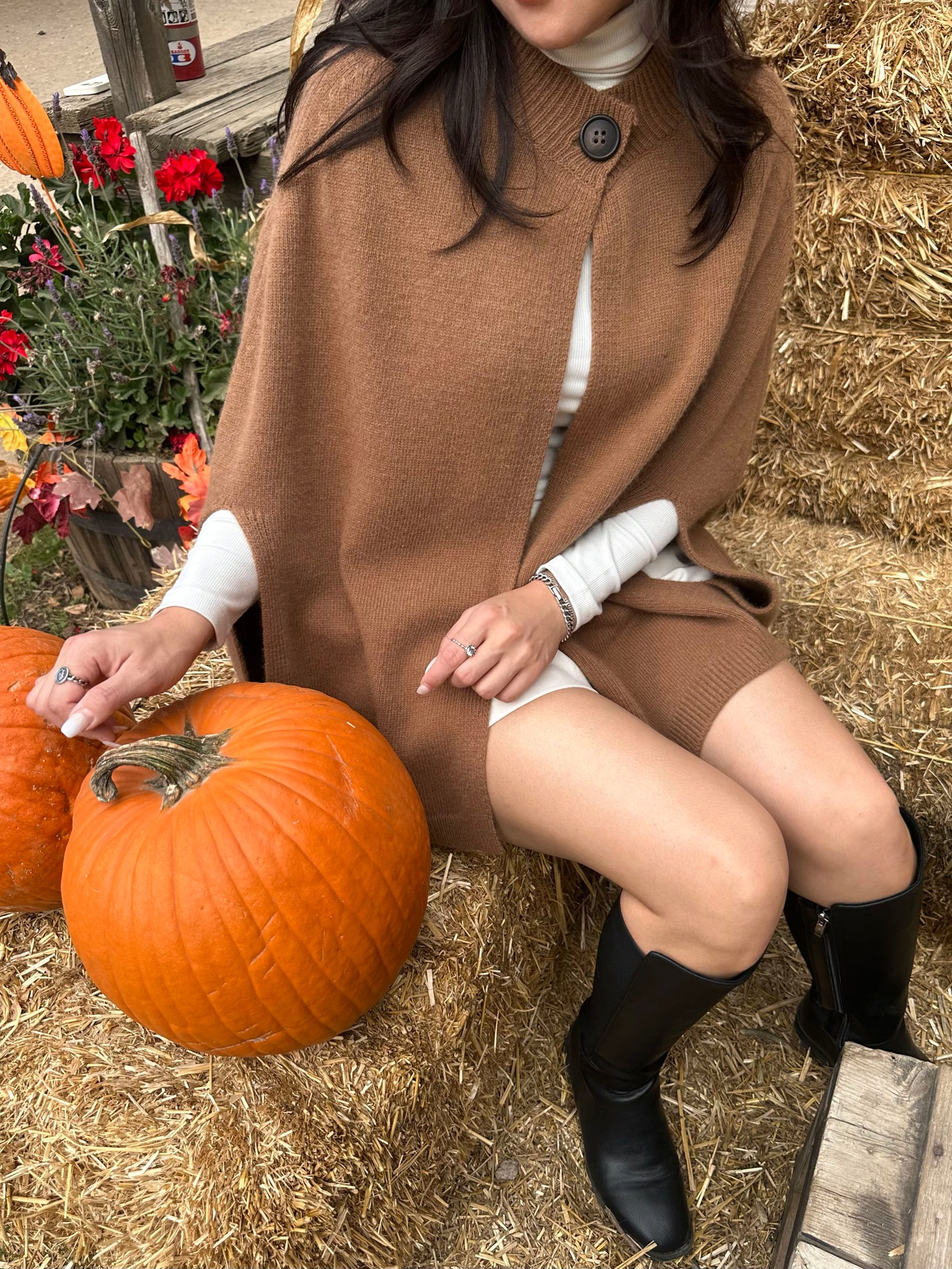 Premium Fox Wool Cape
