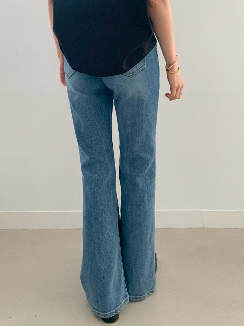 Premium Wash Straight Flare Denim