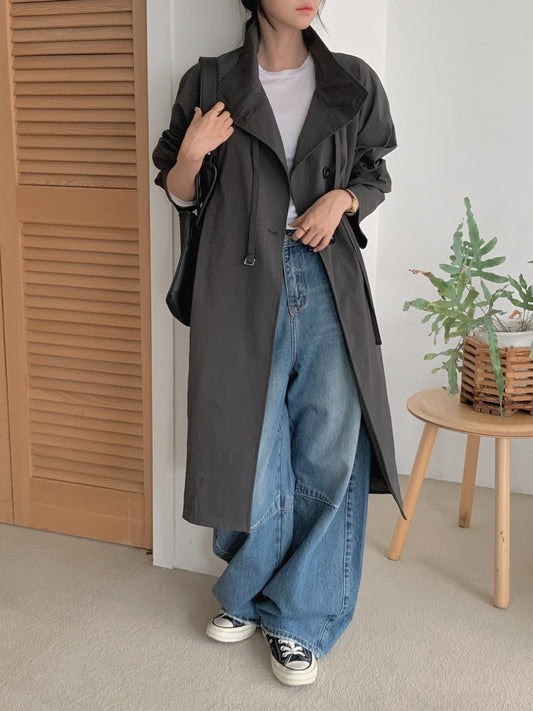 Structured Stand Collar Coat