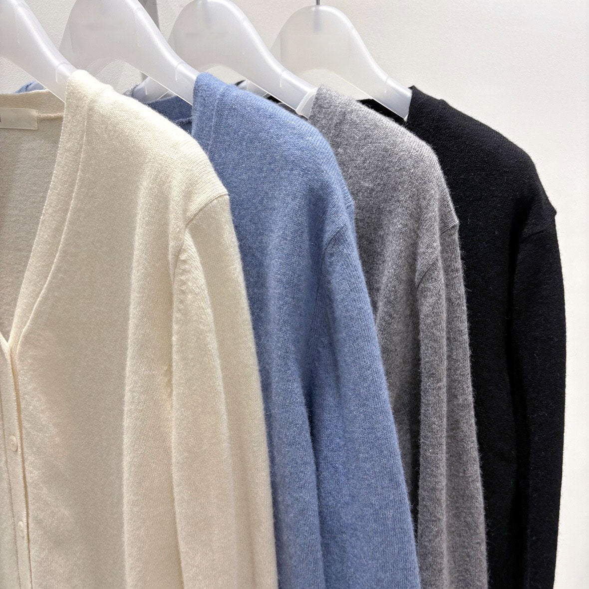 Cashmere-Wool Blend Premium Cardigan