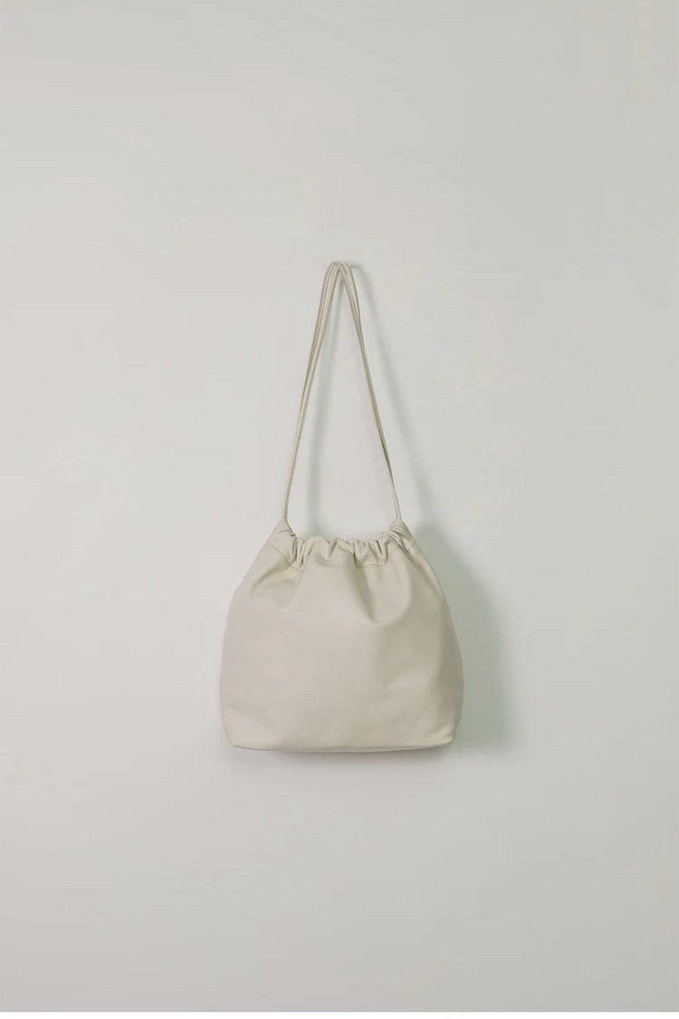 Classic Leather Bucket Bag