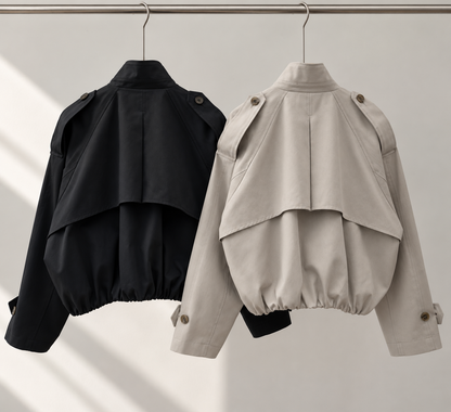 Balloon Blouson Jacket