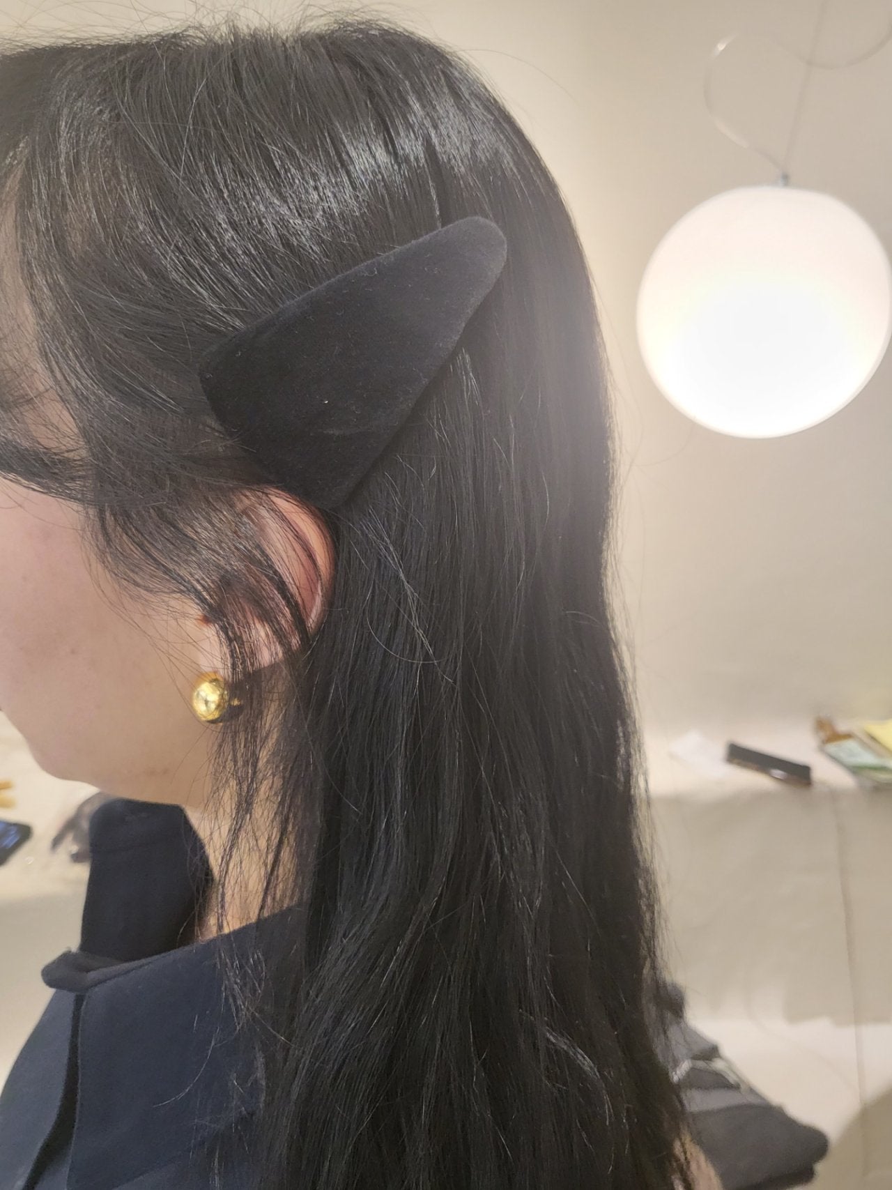 Handmade Velvet Touch Hair Clip