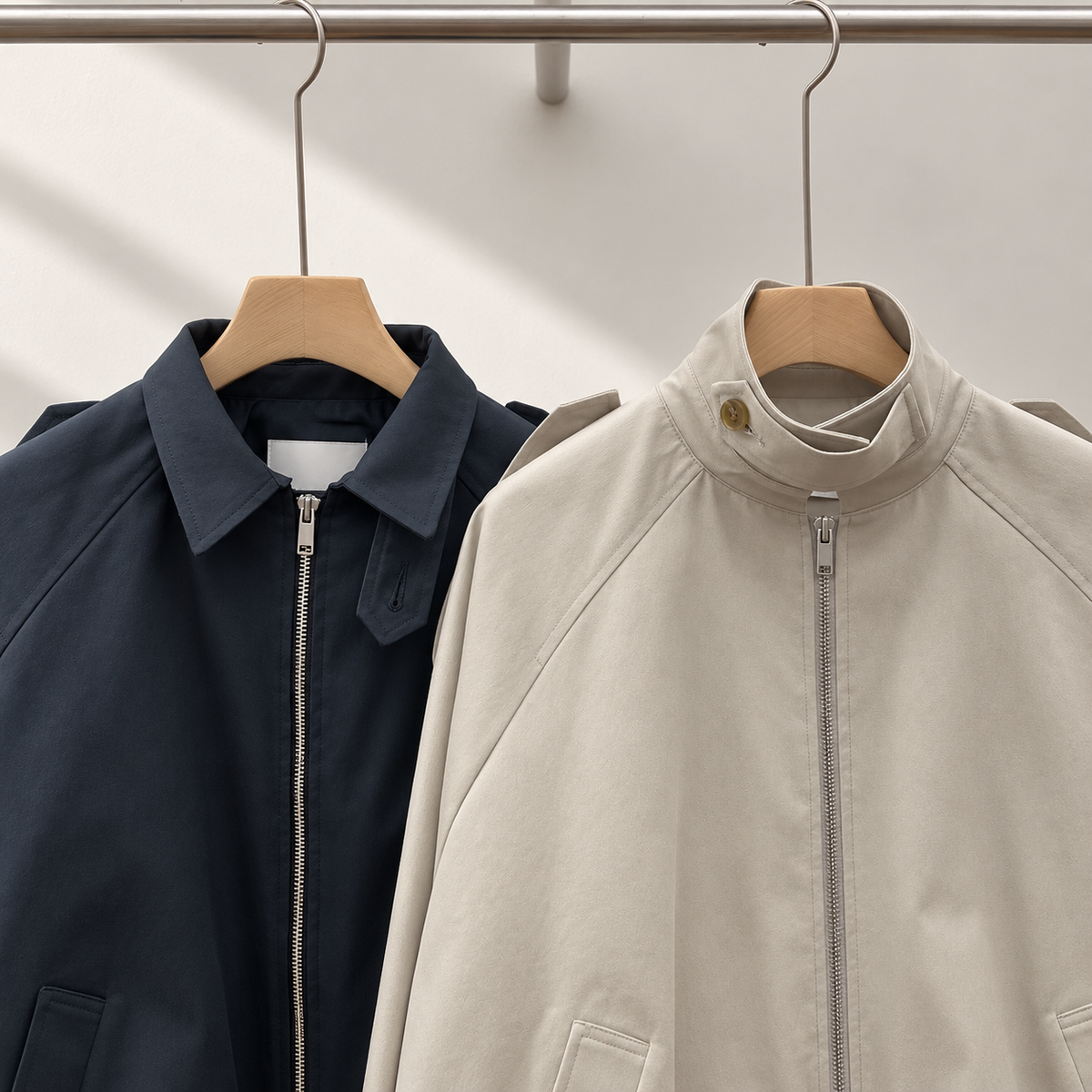 Balloon Blouson Jacket