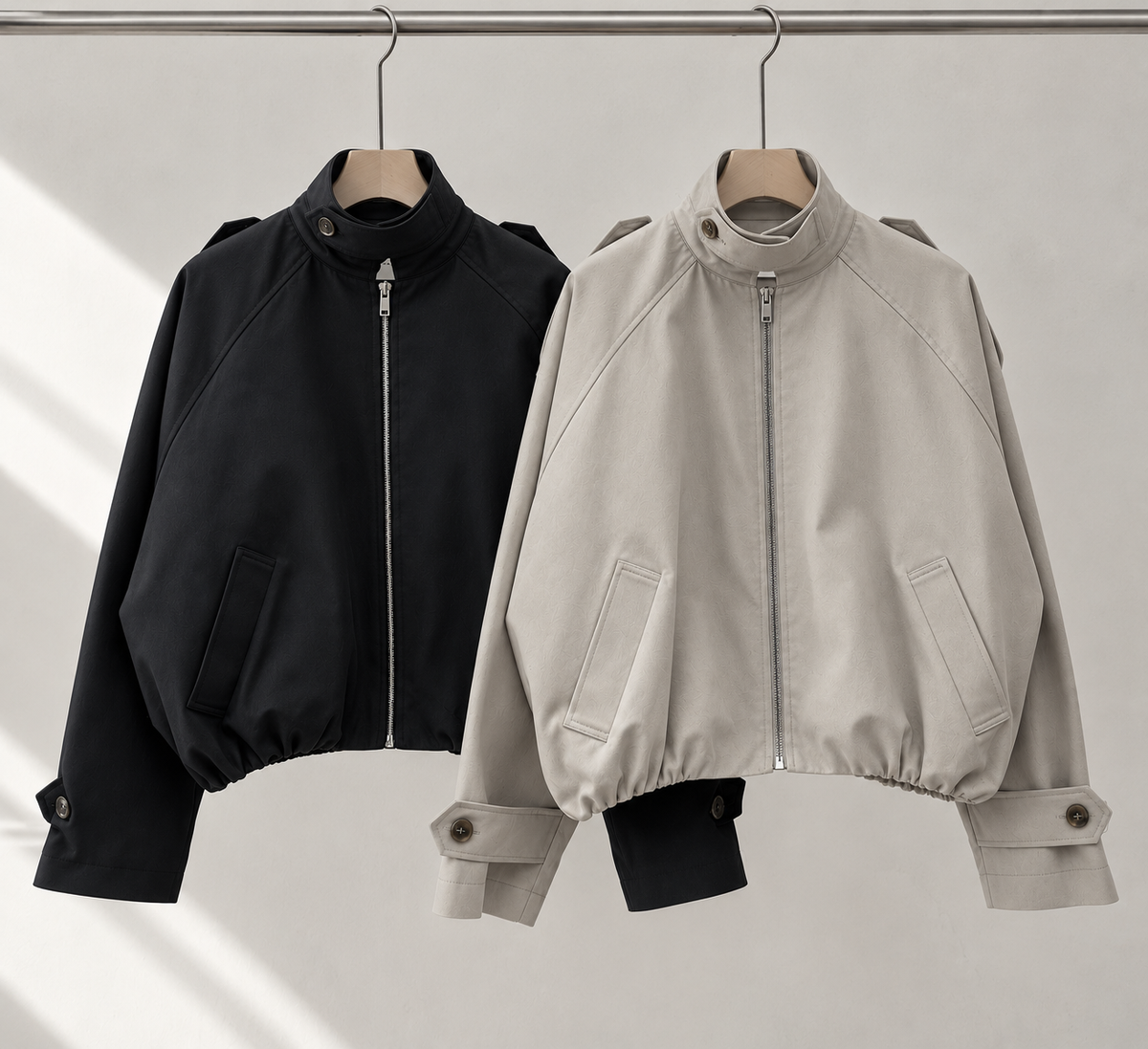 Balloon Blouson Jacket