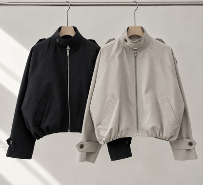 Balloon Blouson Jacket