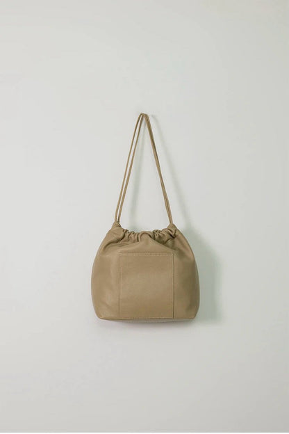 Classic Leather Bucket Bag