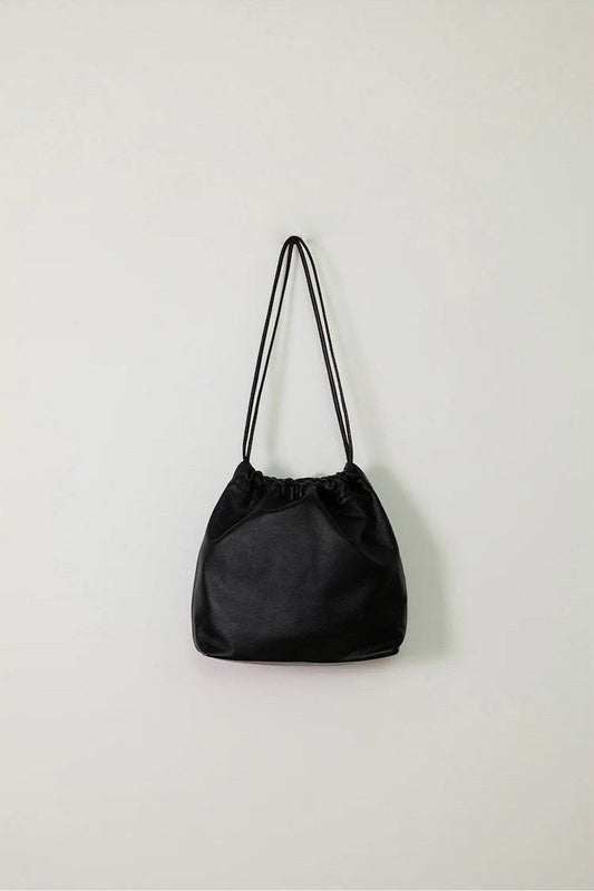 Classic Leather Bucket Bag