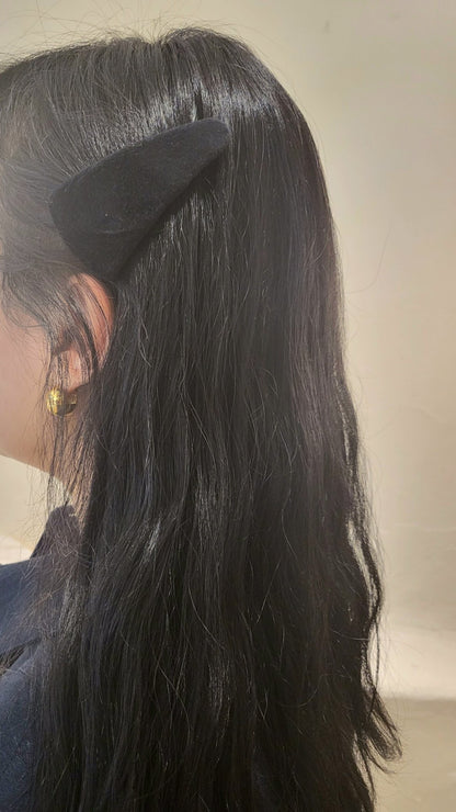 Handmade Velvet Touch Hair Clip