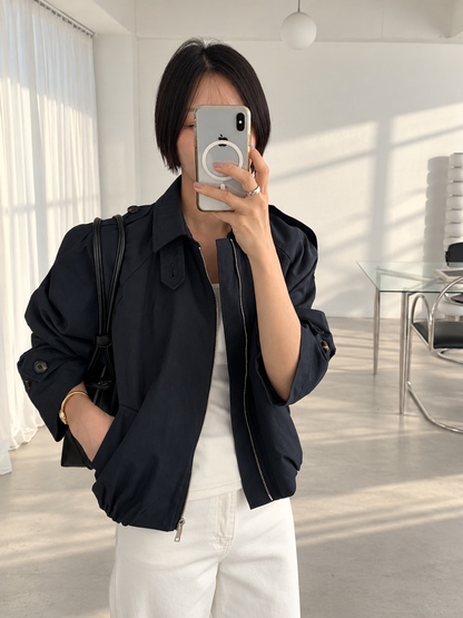 Balloon Blouson Jacket