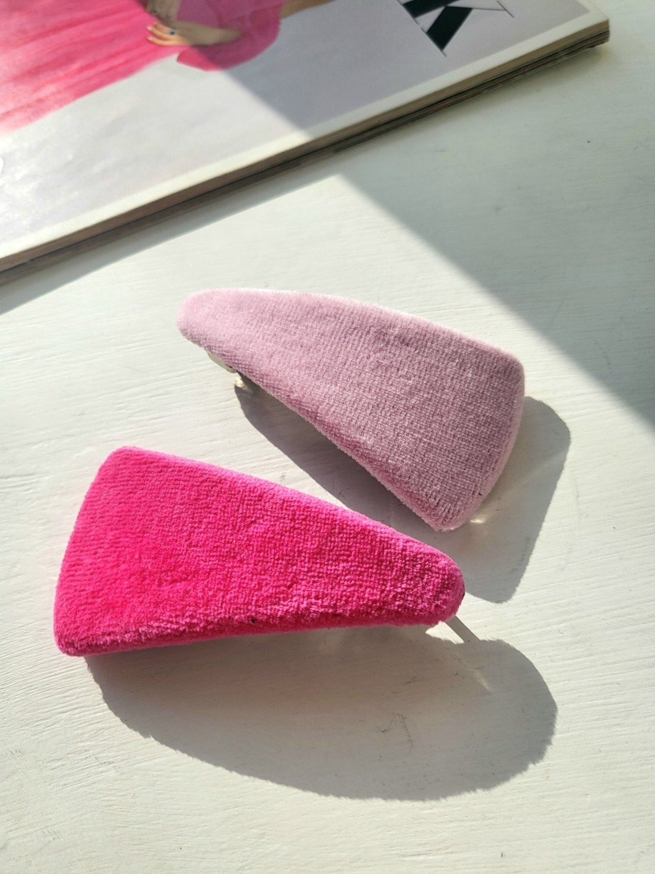 Handmade Velvet Touch Hair Clip