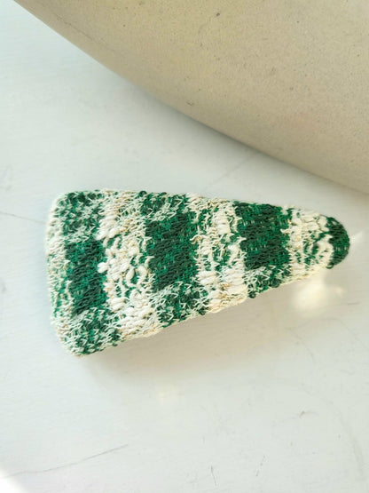 Handmade Tweed Hair Clip