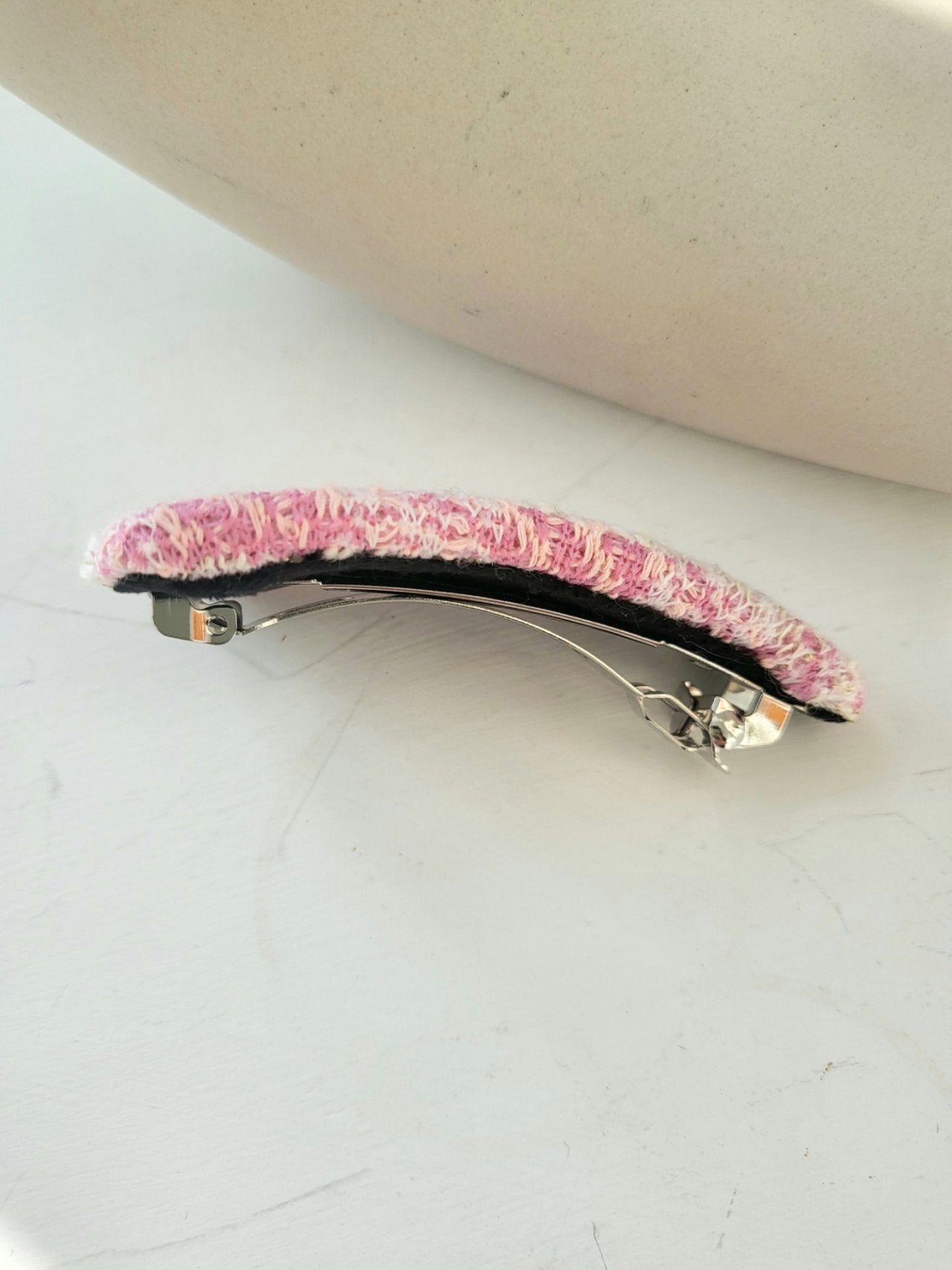 Handmade Tweed Hair Clip