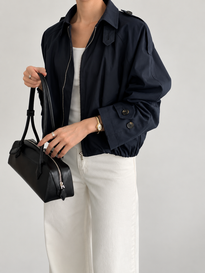 Balloon Blouson Jacket