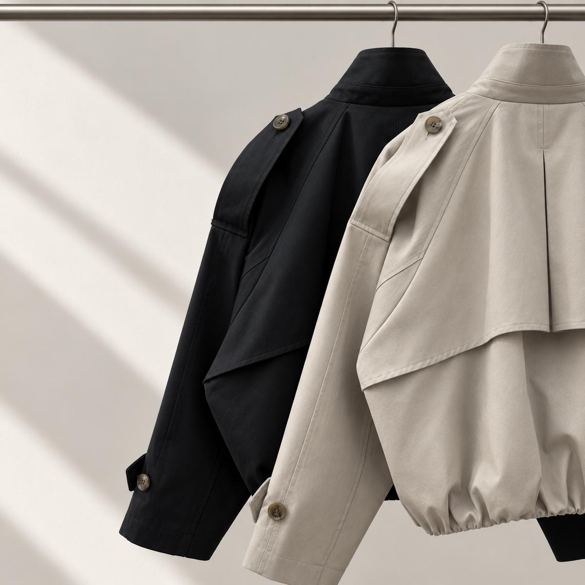 Balloon Blouson Jacket