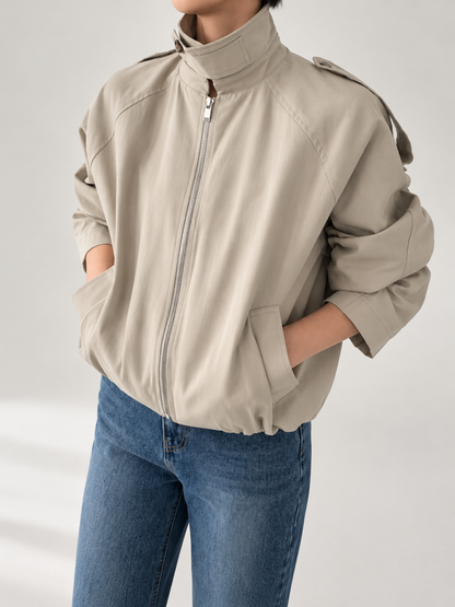 Balloon Blouson Jacket